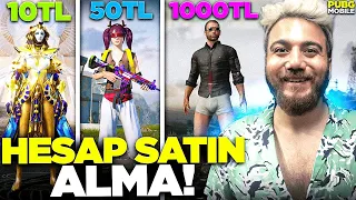 1 TL'YE BUZ DİYARI OLAN HESAP SATIN ALMAK MÜMKÜN MÜ? PUBG Mobile Random Hesap Satın Alma - GGŞA