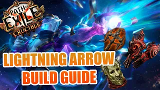 OMNISCIENCE GOD Lightning Arrow 3.21 Build Guide For Deadeye Path Of Exile Crucible