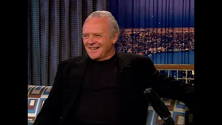 Why Anthony Hopkins Is Done with Hannibal Lecter | Late Night with Conan O’Brien