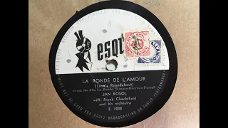 La Ronde De L'Amour / Love's Roundabout - Jan Rosol (1951) From La Ronde