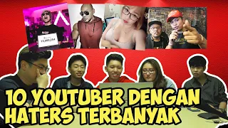 YOUTUBER DENGAN HATERS TERBANYAK! REAKSI ORANG LUAR NEGERI PECAH! (ATTA HALILINTAR, DLL)