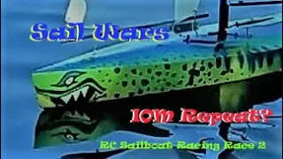 Sail Wars! IOM Repeat? RC Sailboat Racing, 19 June 2021, AOM Race 2