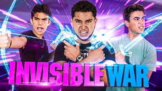 BATALLA CON OBJETOS INVISIBLES! -  INVISIBLE WAR - Changovisión!