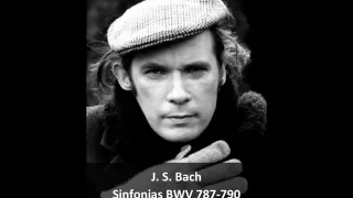 J. S. Bach - Sinfonias BWV 787/790 (1/3) - Glenn Gould, Piano