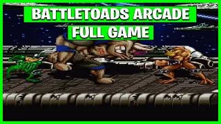 Arcade Gameplay — Battletoads [2 Players] [4k60fps]