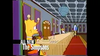 The Simpsons Fox Promo (2000): “The Mansion Family“ (S11E12) (10 second)