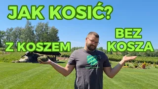 Koszenie trawnika z koszem, czy bez? Ile można zaoszczędzić kosząc trawnik częściej?