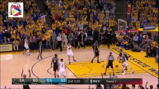 Game 1: Golden State Warriors VS San Antonio Spurs - NBA Full Highlights | May 14, 2017