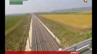 574,8km/h !!! TGV new World speed record (357.16 mph)