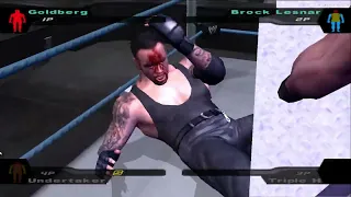 WWE SmackDown PS2 TLC Gameplay: High-Flying Action & Ruthless Showdowns!