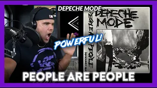 Depeche Mode Reaction People are People (WOW THE BEST!!!) | Dereck Reacts