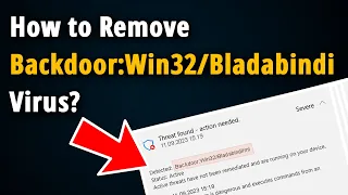 How to Remove Backdoor Win32 Bladabindi? [ Easy Tutorial ]