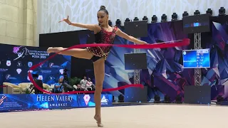 Maria Borisova Ribbon AA IT Crystal rose Minsk 2023