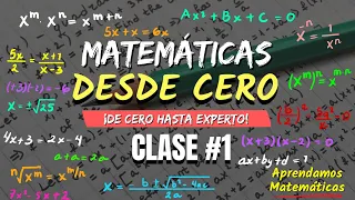 🎯 Matemáticas Desde Cero - CLASE #1 (DOMINA LAS BASES)  🏆🥇