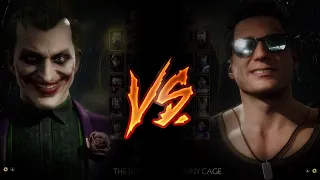 Mortal Kombat 11 - The Joker Vs. Johnny Cage (VERY HARD)