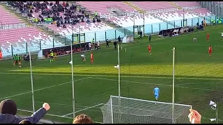 Acr Messina-Catanzaro secondo tempo e gol di Baldé