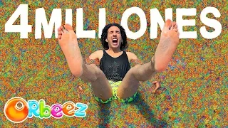 We fill with 4 Million Orbeez a Pool #RulesBeachHouse Ep. 5