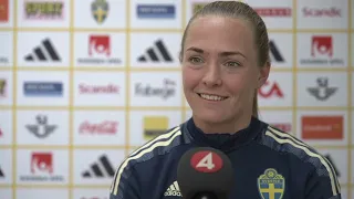 Magda Eriksson on her love for the Chelsea fans, facing Rolfö in CL, the commentators in the WSL etc