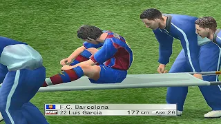 INJURED FROM PES 2000 TO 2023