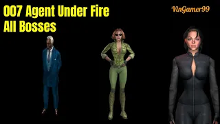 007 Agent Under Fire: All Bosses - VinGamer99
