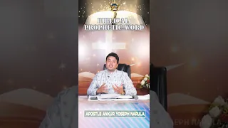 BIBLICAL PROPHETIC WORD | #shorts | Apostle Ankur Yoseph Narula | Pastor Sonia Yoseph Narula