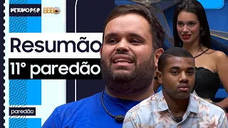 BBB 24: Alane, Davi e Michel estão no 11º Paredão | Yasmin é chamada de inútil no jogo