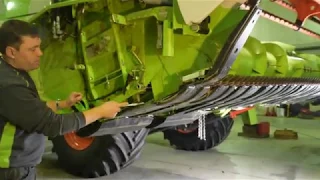 КАК НАСТРОИТЬ СОЕВУЮ ЖАТКУ CLAAS MAXFLEX