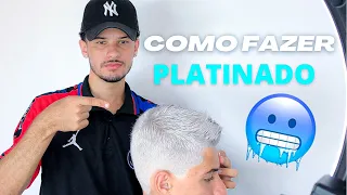 CABELO PLATINADO EM 3 PASSOS!!🥶