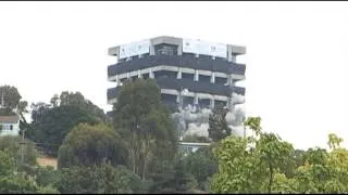 Cal State Warren Building Implosion