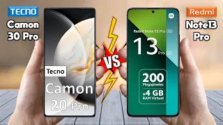 Tecno Camon 30 Pro Vs Redmi Note 13 Pro - Full Comparison 🔥 Techvs