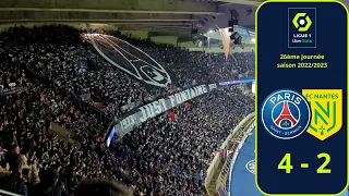 🔴🔵Paris SG 4-2 FC Nantes🟡🟢 [04/03/23] :  Ambiance d'avant match + entrée des deux équipes 🔥🔥