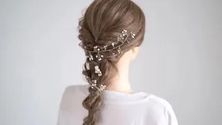 Braided Hairstyle for wedding