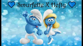 Smurfette X Hefty ~ Love Moments (The Smurfs: The Lost Village)