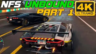 START! Need for Speed Unbound Gameplay Walkthrough Part 1 – No Commentary (4K PC Ultra)