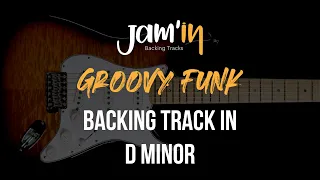 Groovy Funk Guitar Backing Track in D Minor