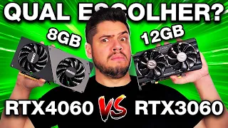 RTX 4060 vs RTX 3060: QUAL COMPENSA? PREÇO, CONSUMO, MELHOR escolha, Ray Tracing