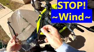 Install a Windscreen (Flyscreen) on the MT-03