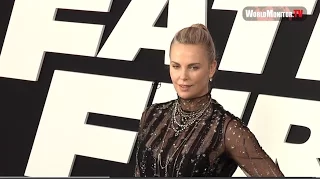 Charlize Theron arrives at 'The Fate Of The Furious' New York Premiere