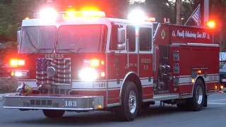 Somers FD Engine 183 Responding