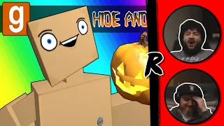 Gmod Hide and Seek - Halloween and Forced Custom Taunts! (GMod Funny Moments) - RENEGADES REACT