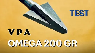 VPA OMEGA 200 Gr Broadhead Test