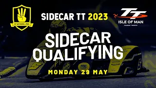 3 Wheeling TT 2023 - Sidecar Qualifying 1 - Monday 29 May