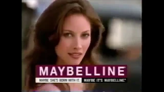 Maybelline Commercial compilation 1990s REUPLOADED