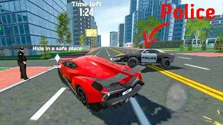 Car Simulator 2 - Escape from the Chase - Completing Mission - Lamborghini Veneno -Android Gameplay