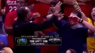 Stephen Curry Game Tying 3 Point shot forces OT Against New Orleans Pelicans