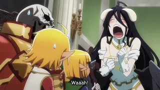 Albedo got jealous of them 😂 || Overlord IV funny moment