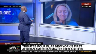 Paying tribute to New York's first black mayor with Donna Katzin