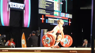 IWF Anaheim 2017 Vladimir Urumov Snatch 125 kg Men 62 kg