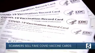As more businesses require vaccination proof, some people turn to fake COVID vaccine cards