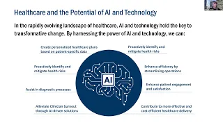 Unlocking the Potential of Trustworthy AI in Healthcare - Hellenic University Club Virtual Lecture